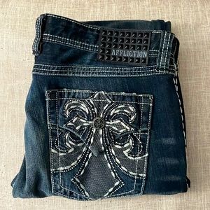 Affliction Men’s Denim Jeans Size 36L